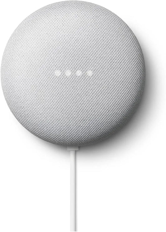 Google Nest Mini 2nd Gen - Bluetooth Speaker with English and Muliti Language Compatibility for Use Anywhere 