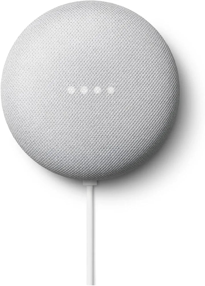 Google Nest Mini 2nd Gen - Bluetooth Speaker with English and Muliti Language Compatibility for Use Anywhere 