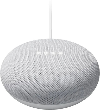 Google Nest Mini 2nd Gen - Bluetooth Speaker with English and Muliti Language Compatibility for Use Anywhere 