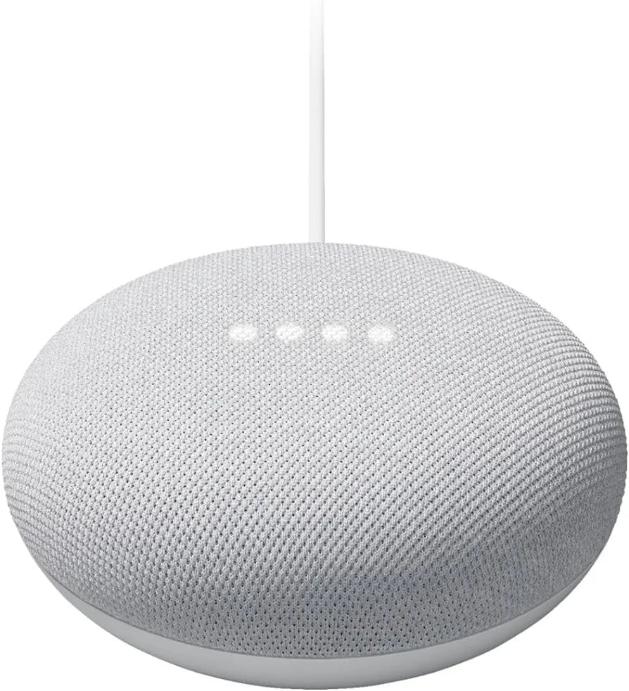 Google Nest Mini 2nd Gen - Bluetooth Speaker with English and Muliti Language Compatibility for Use Anywhere 