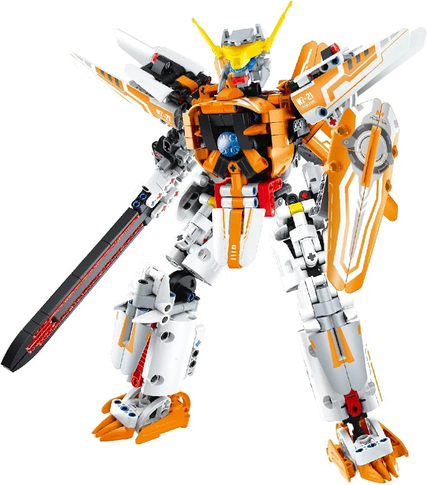 Dakott STEM Mechanical Engineering Building Toy,Mecha Robot Building Blocks Take Apart Toy, 833 Pcs DIY Building Kit, Learning Engineering Construction Toys