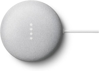 Google Nest Mini 2nd Gen - Bluetooth Speaker with English and Muliti Language Compatibility for Use Anywhere 
