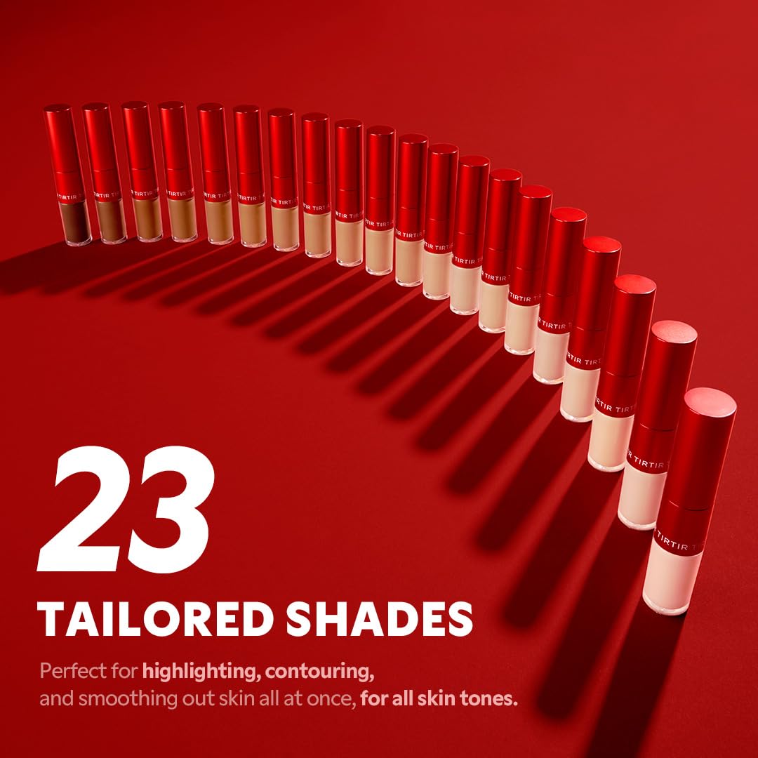 TIRTIR Glide&Hide Blurring Concealer #6.5N, 0.28 Oz