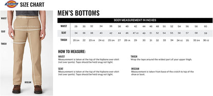 Dickies Men’s 13-Inch Loose Fit Work Shorts – Durable Outdoor Uniform Shorts with Multi-Pockets for Men on The Job