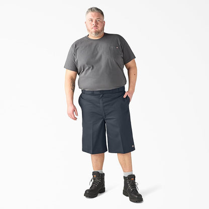 Dickies Men’s 13-Inch Loose Fit Work Shorts – Durable Outdoor Uniform Shorts with Multi-Pockets for Men on The Job