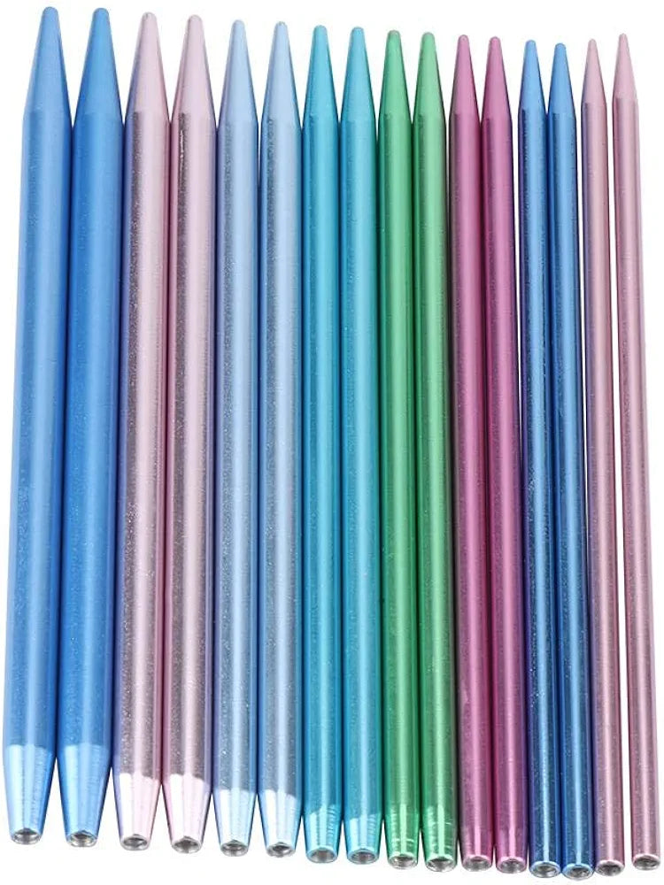Aluminum Circular Knitting Needles Set 13 Pairs Aluminum Needles Your Mom, Female Friends Who Love Knit Needle Diy Tools