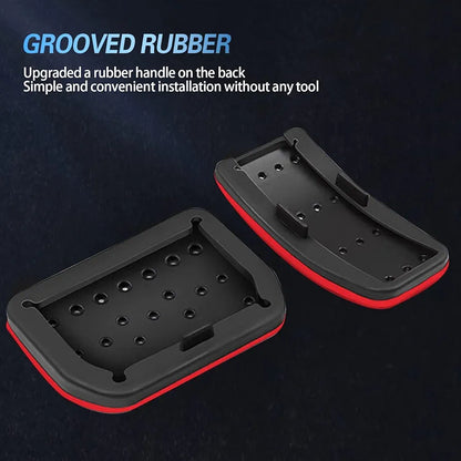 Foot Pedal Pad Replacement Anti Slip Aluminum Pedal Covers Compatible with Tesla Model 3 Model Y 
