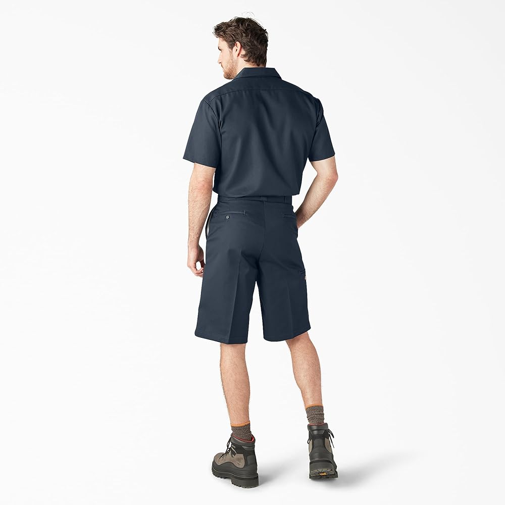 Dickies Men’s 13-Inch Loose Fit Work Shorts – Durable Outdoor Uniform Shorts with Multi-Pockets for Men on The Job