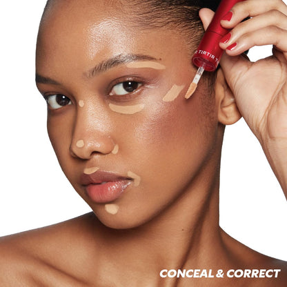 TIRTIR Glide&Hide Blurring Concealer #6.5N, 0.28 Oz