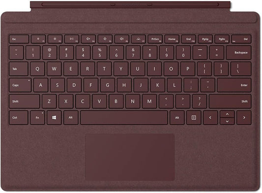 Microsoft Surface Pro Signature Type Cover Burgundy FFP-00041 Pre-Owned Like New.