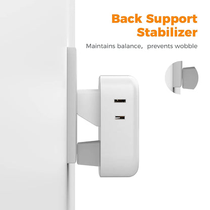 TESSAN All-in-One European Travel Adapter: Power 4 Devices Simultaneously with 4 Outlets & 3 USB Ports - Compact, Foldable, Type C Plug for EU, Spain, France, Italy, Germany, Iceland
