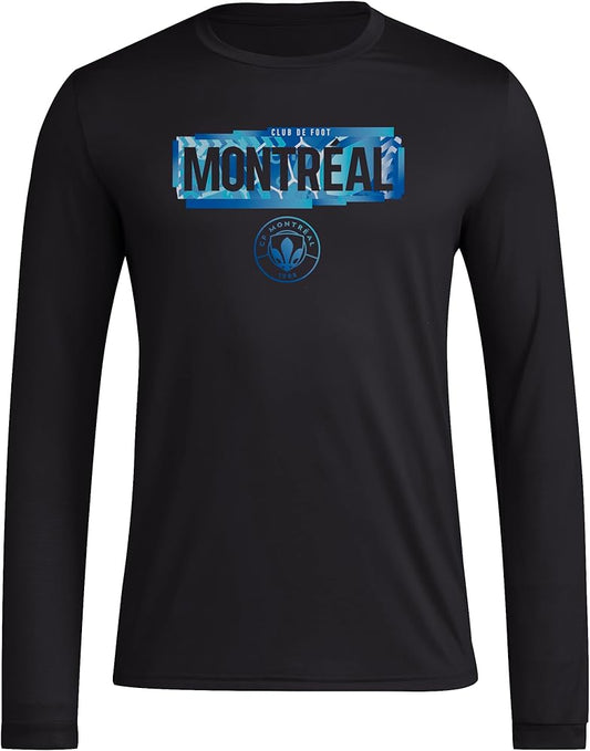adidas Men's Cf Montreal Long Sleeve Pre-Game T-Shirt