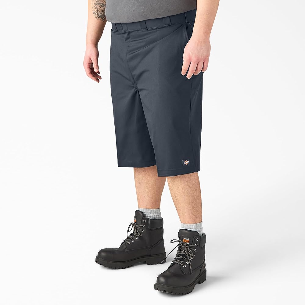 Dickies Men’s 13-Inch Loose Fit Work Shorts – Durable Outdoor Uniform Shorts with Multi-Pockets for Men on The Job
