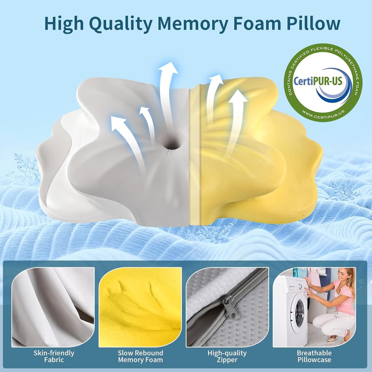 Neck Support Pillows for Sleeping