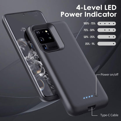 Samsung Galaxy S20 Ultra 8500mAh, Portable Charging Case