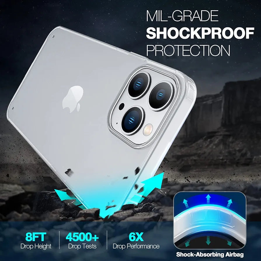 ORIbox Case Compatible with iPhone 11 Case, Translucent Matte case with Shatterproof, Scratch Resistant,Matte Clear