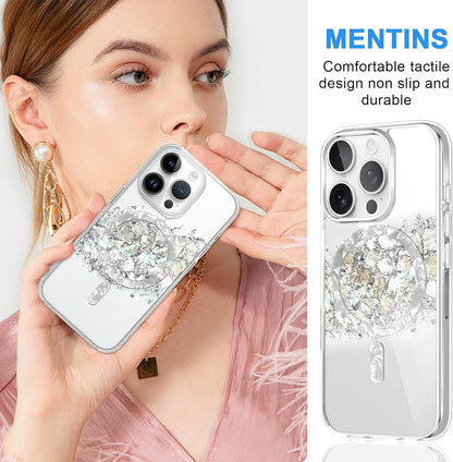 MENTINS MagSafe-Compatible Phone Case for iPhone 16 Pro Max