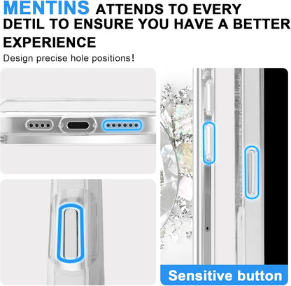 MENTINS MagSafe-Compatible Phone Case for iPhone 16 Pro Max