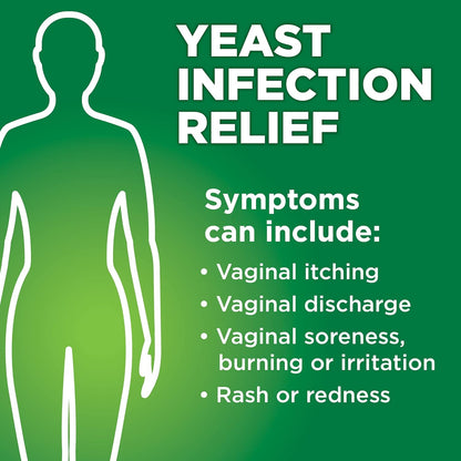 Amazon Basic Care Miconazole Nitrate Vaginal Cream , 3-day Yeast Infection Treatment for Women, 0.18 ounce - 3 count