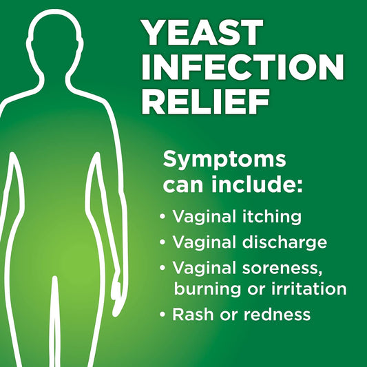 Amazon Basic Care Miconazole Nitrate Vaginal Cream , 3-day Yeast Infection Treatment for Women, 0.18 ounce - 3 count