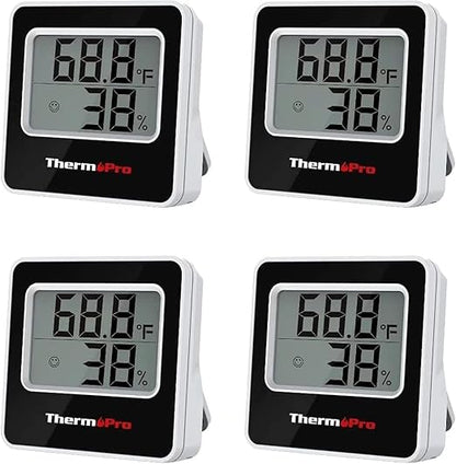 TP157 Thermopro: Accurate Indoor Thermometer for Home, Greenhouse, Office & Basement - Digital Temp & Humidity Sensor
