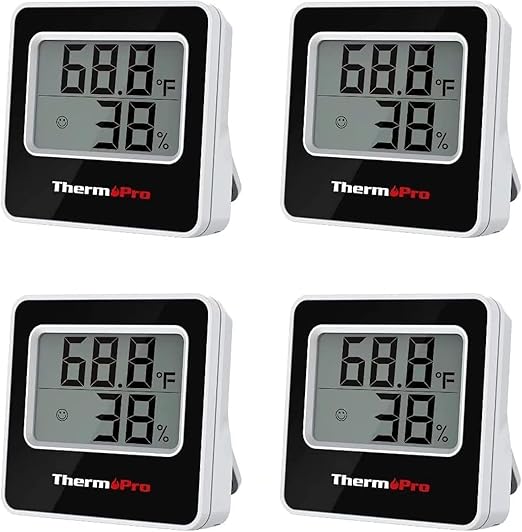 TP157 Thermopro: Accurate Indoor Thermometer for Home, Greenhouse, Office & Basement - Digital Temp & Humidity Sensor