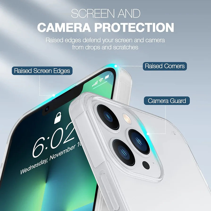 ORIbox Case Compatible with iPhone 11 Case, Translucent Matte case with Shatterproof, Scratch Resistant,Matte Clear