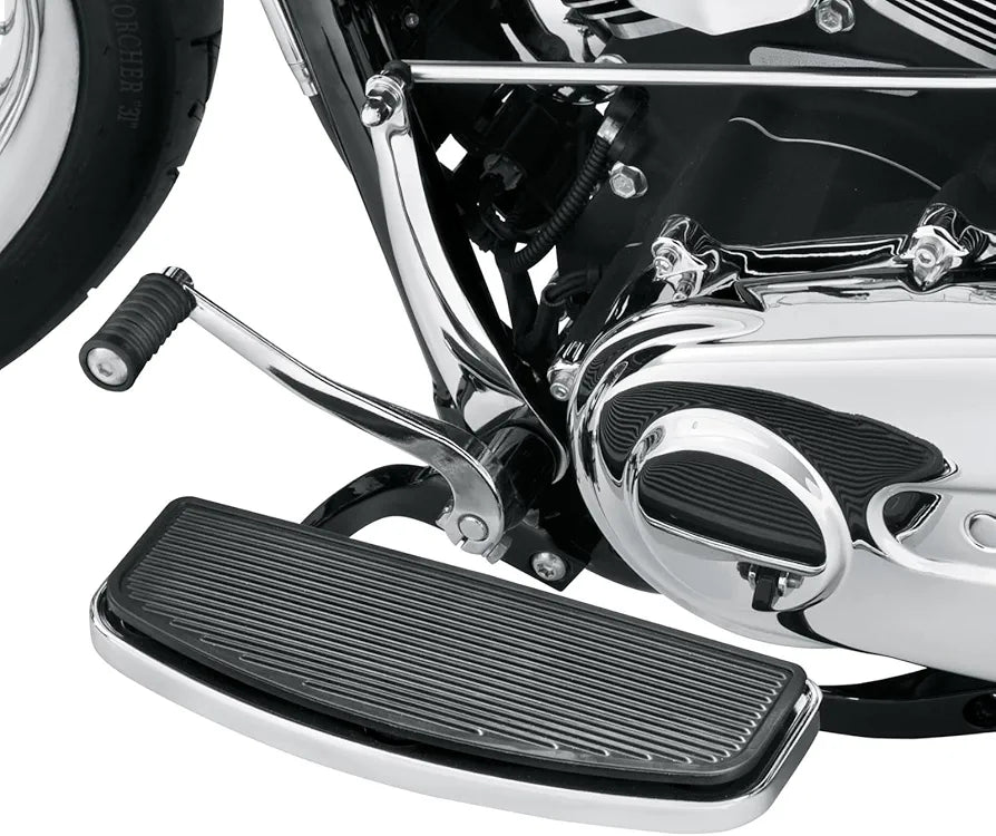 Rich Choices Front Rubber Rider Insert Footboard Floorboard Foot Peg Footrest Pad Compatible with Harley Touring Softail Road King Electra Glide 1986-2023
