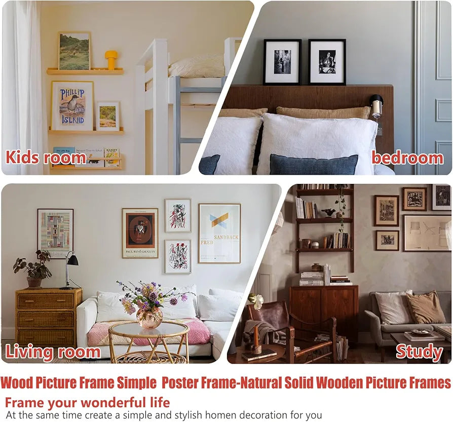 KTKDE 5x7 multicolour Picture frame Set of 4,multi-frame 4x6 mat or 5x7 photos, Modern Style Wood Composite Frame, real glass, Black Studio Gallery 5x7 white frame for ideal gift