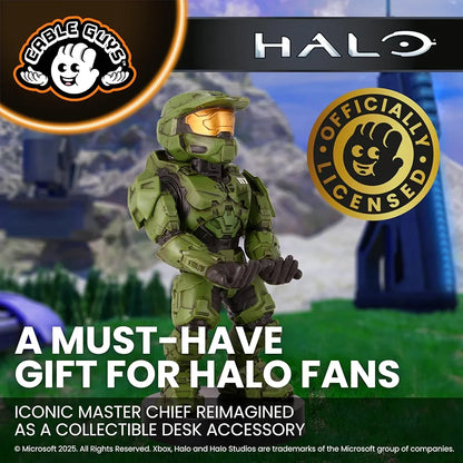 Cable Guys - Halo Figures Master Chief Infinite Gaming Accessories Holder & Phone Holder for Most Controller 