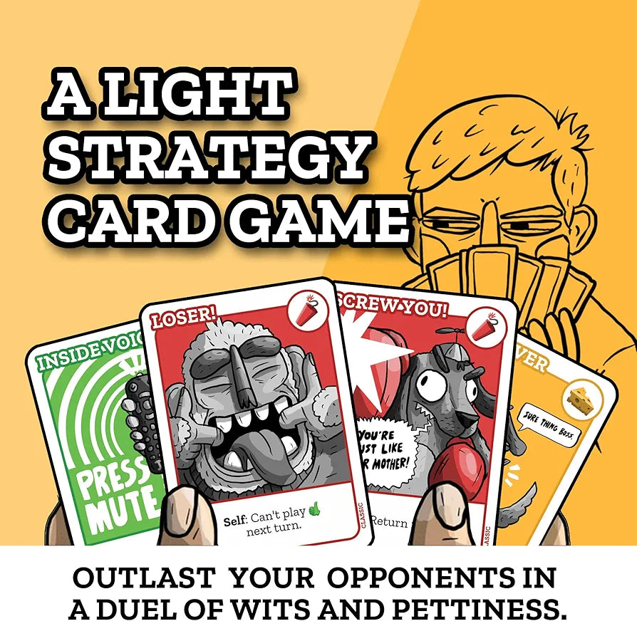 I’m Right You’re Wrong - A Light Strategy Card Game Where Players Battle for The Last Word 