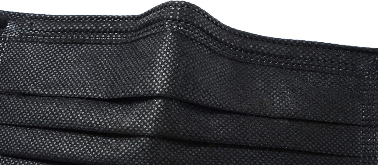 Albatross Health New England Disposable 3 ply Face Masks Pack of 50 pcs/box, Black