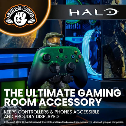 Cable Guys - Halo Figures Master Chief Infinite Gaming Accessories Holder & Phone Holder for Most Controller 