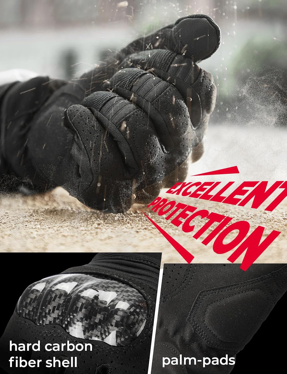 XL KEMIMOTO ATV Motorcycle Gloves Touchscreen Gloves