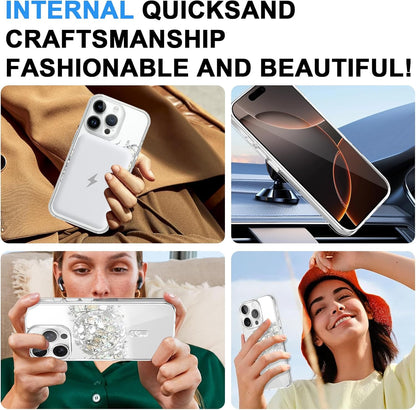 MENTINS MagSafe-Compatible Phone Case for iPhone 16 Pro Max