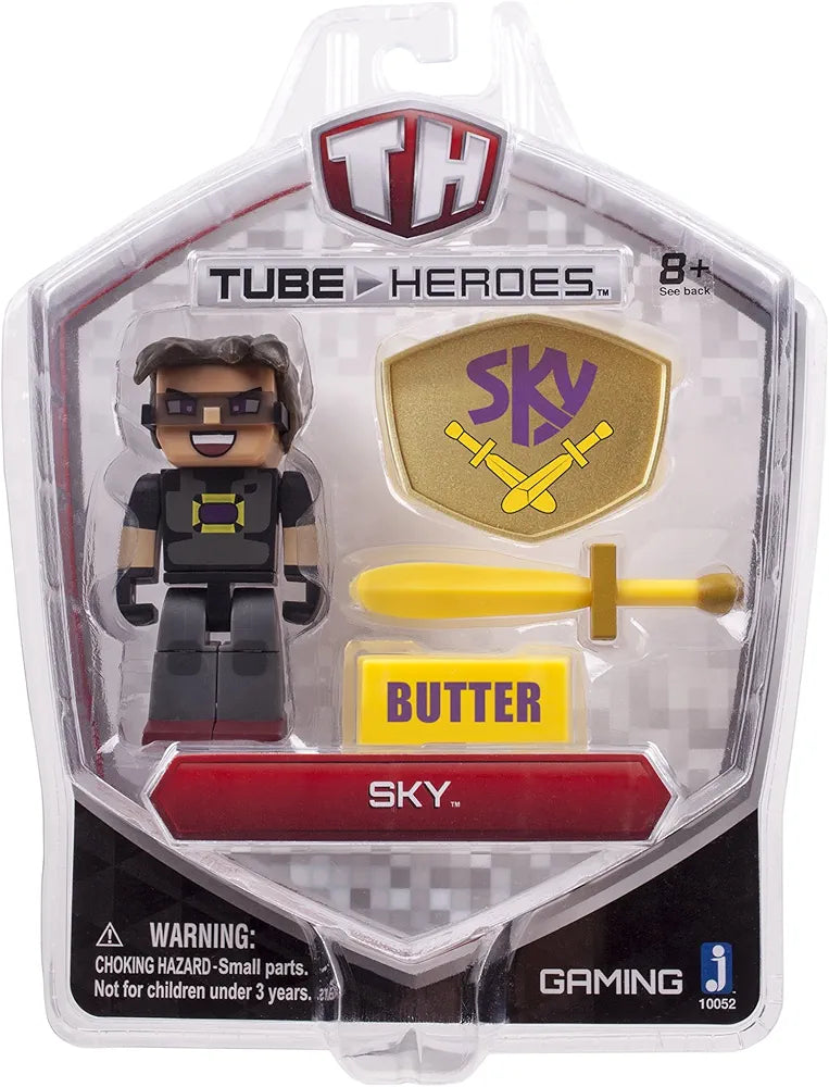 Zoofy International Sky Action Figure with Weapon Accessory - Collectible Toy