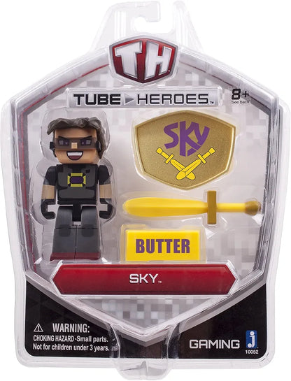 Zoofy International Sky Action Figure with Weapon Accessory - Collectible Toy