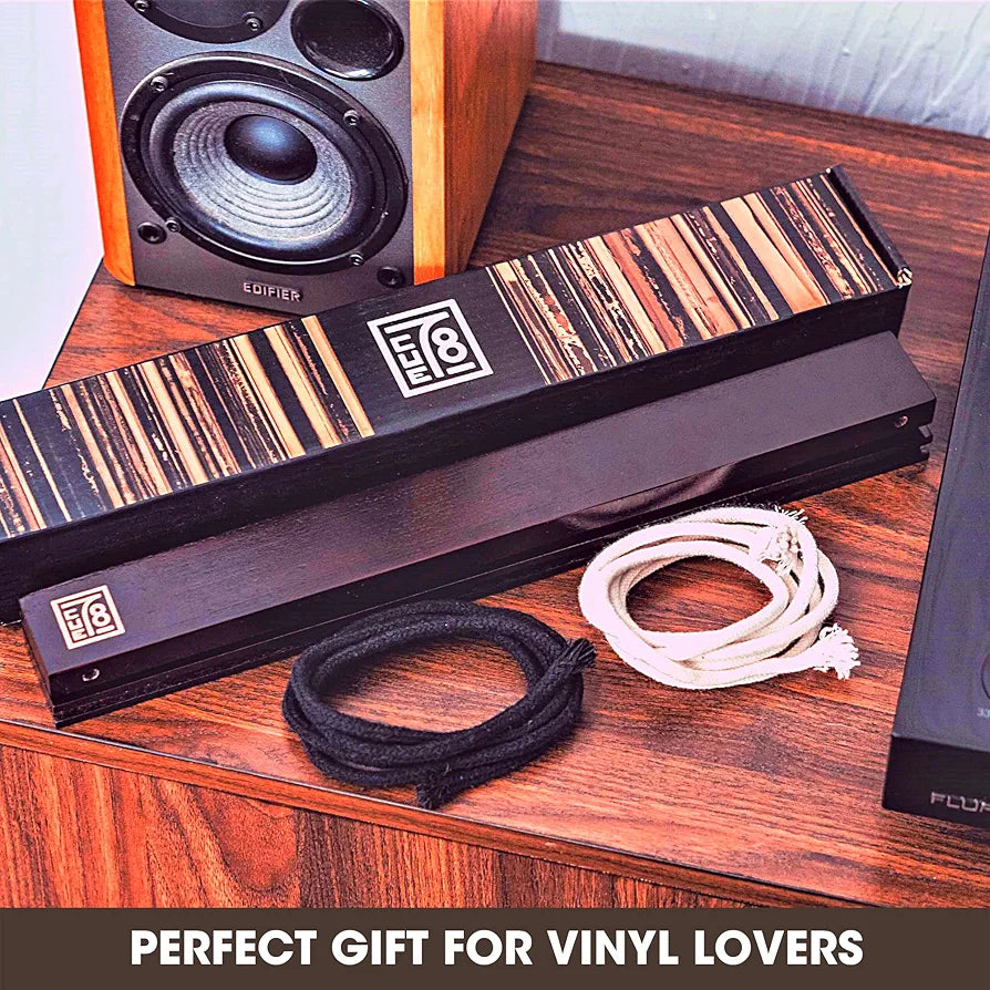 CUE78 Premium Wall Hanging Record Display for Vinyl LP Art Showcase