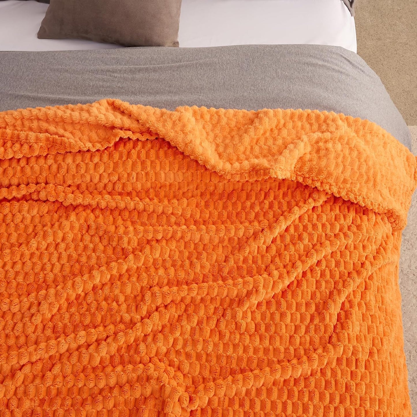 Super Soft Fleece Twin Blanket 50x70 Inches