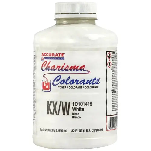 CHARISMA ACC001418-14 Colorant, White, 1 qt