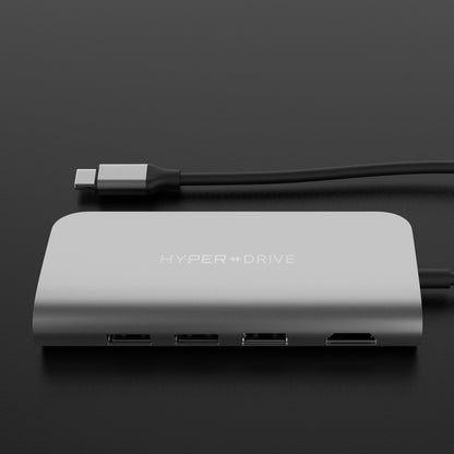 HyperDrive POWER USB-C Hub (9-in-1, for Laptops & Desktops)