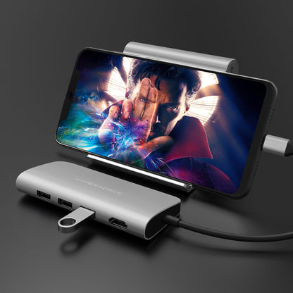 HyperDrive POWER USB-C Hub (9-in-1, for Laptops & Desktops)