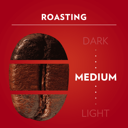 Lavazza Qualità Rossa Whole Bean Coffee - Velvety Medium Roast, Rich Chocolate Notes, Arabica & Robusta Blend, 2.2lb Bag