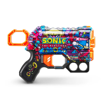 XSHOT SKINS MENACE BLASTER (8 DARTS) BY ZURU, FOR AGES 8+