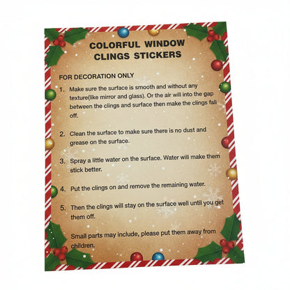 Christmas Window Clings 78 Pcs Sparkle Silver Large Double-Sided Window Decoration Snowflake Window Stickers Xmas 4 Sheet Winter Christmas Window Stickers for Glass Window for Home Kids' Stickers