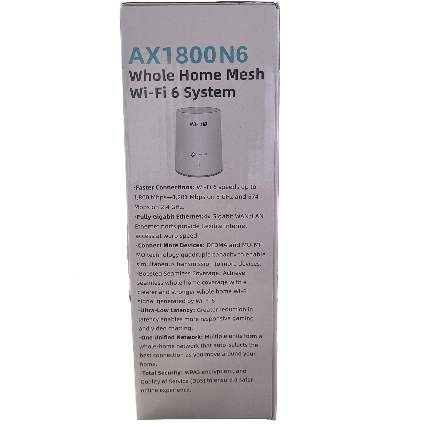 5-Pack Foreverest AX1800N6 Mesh Wi-Fi 6 System