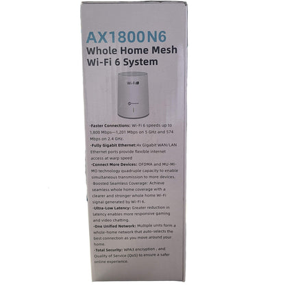 5-Pack Foreverest AX1800N6 Mesh Wi-Fi 6 System