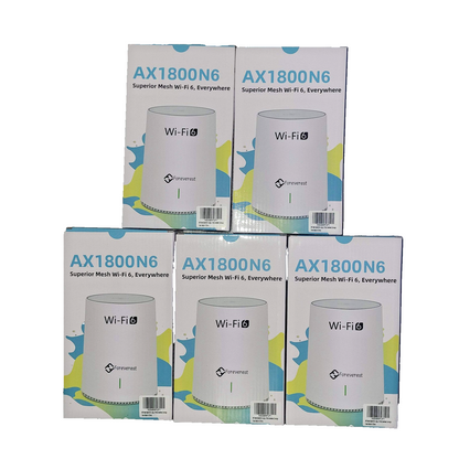 5-Pack Foreverest AX1800N6 Mesh Wi-Fi 6 System