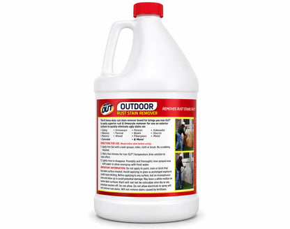 Iron Out Outdoor Liquid Rust Stain Remover 128 oz Stain Cleaner
